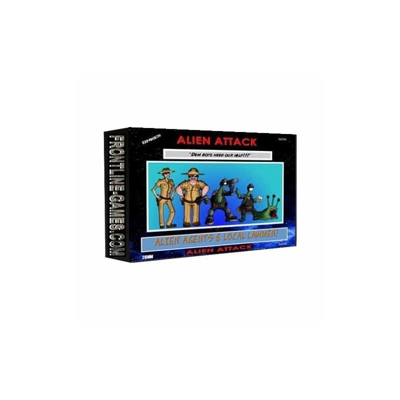 Alien Agents & Local Lawmen: Alien Attack Expansion