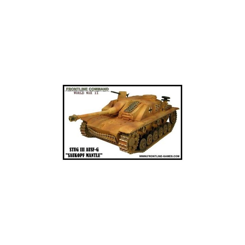 German Sturmgeschutz III Ausf. G Saukopf Mantlet WWII 28mm-1/50th COMBAT SCALE!