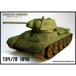 Russian T34/76 1943 Medium Tank 28mm-1/50th COMBAT SCALE!