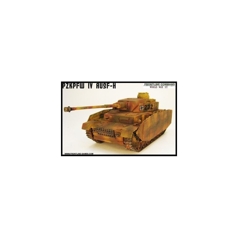 German PzKpfw IV ausf H Tank WWII 28mm-1/50th COMBAT SCALE!