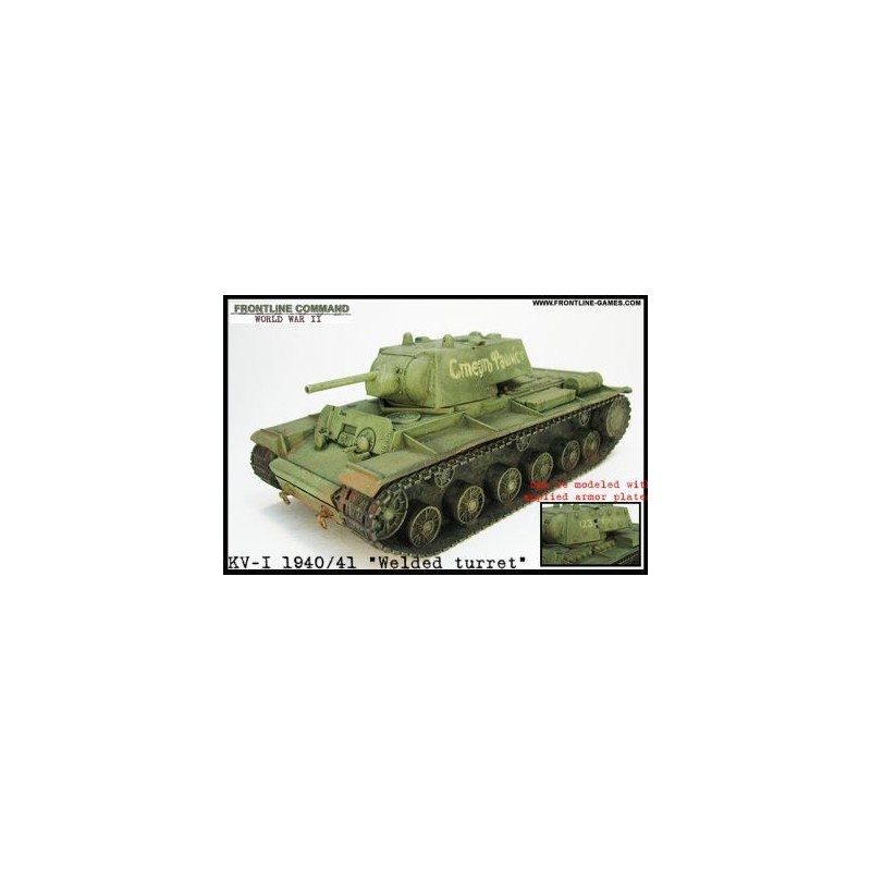 Russian KV-1 "KLIMENT VOROSHILOV" 1940/41 Heavy Tank " 28mm-1/50th COMBAT SCALE!