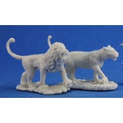 Lions (2) (Reaper Bones)