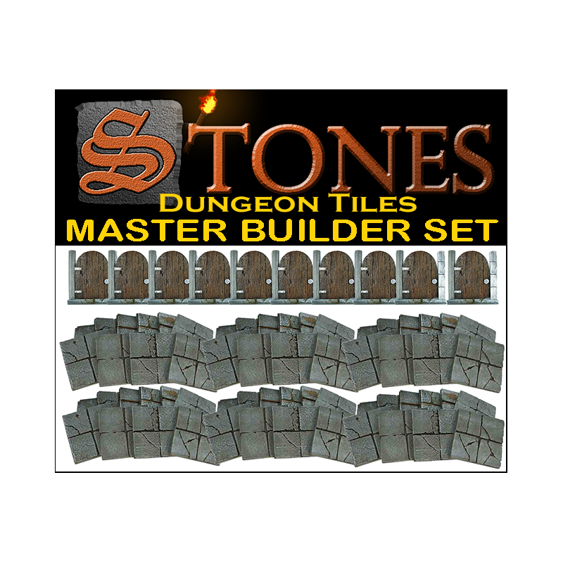 STONES Dungeon Tiles Master Builder Set