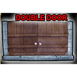 STONES Wooden Double Door