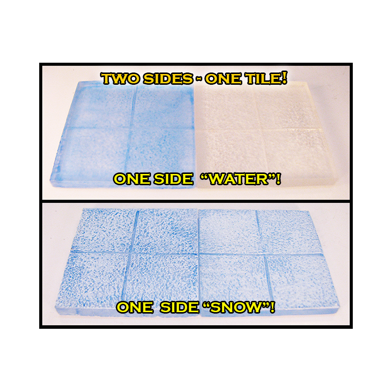 STONES TRANSLUCENT Double-sided Water/Snow Tiles!