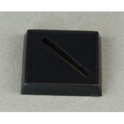 NEW! 25 x 25mm SQUARE "Lipped" MINIATURE BASES! - Plastic