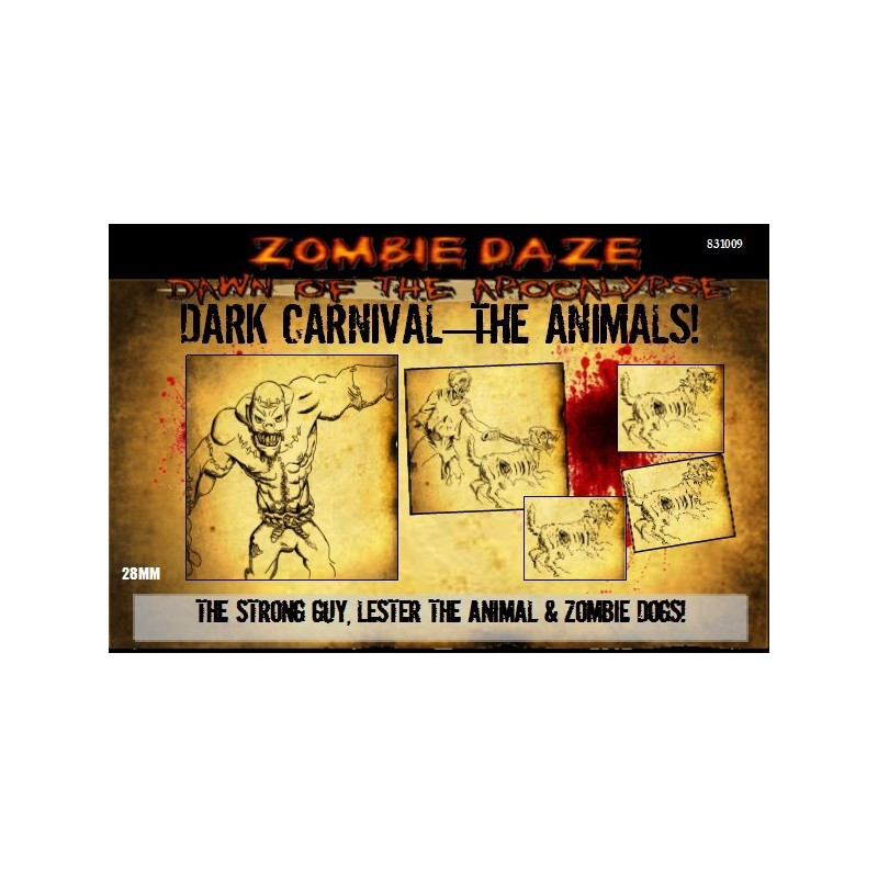 Dark Carnival "The Animals!" - Zombie Daze Expansion Set