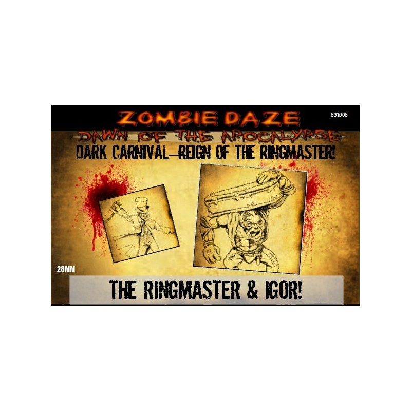 Dark Carnival "REIGN OF THE RINGMASTER!" - Zombie Daze Expansion!