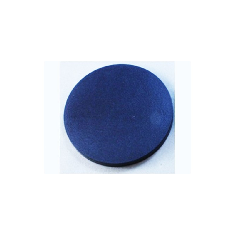 10 x 50mm ROUND "FLAT" MINIATURE BASES!  - Plastic