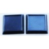 20 x 25mm SQUARE "LIPPED" MINIATURE BASES! - Plastic