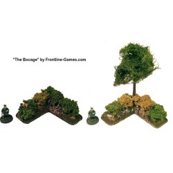 THE BOCAGE - Hedgerow Corner sections set 2