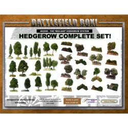 THE BOCAGE - BATTLEFIELD BOX! - COMPLETE HEDGEROW SET!