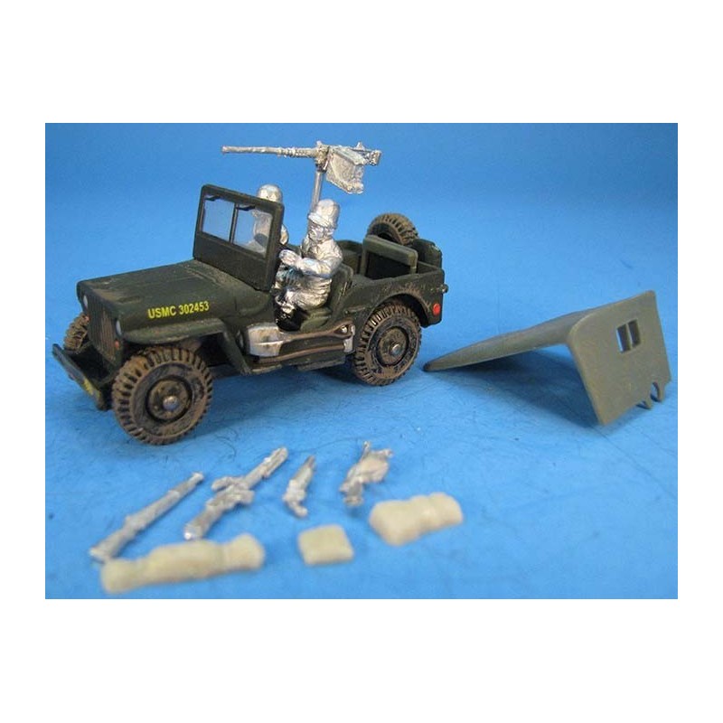 CORGI U.S. "WILLY'S" JEEP W/ACCESSORIES