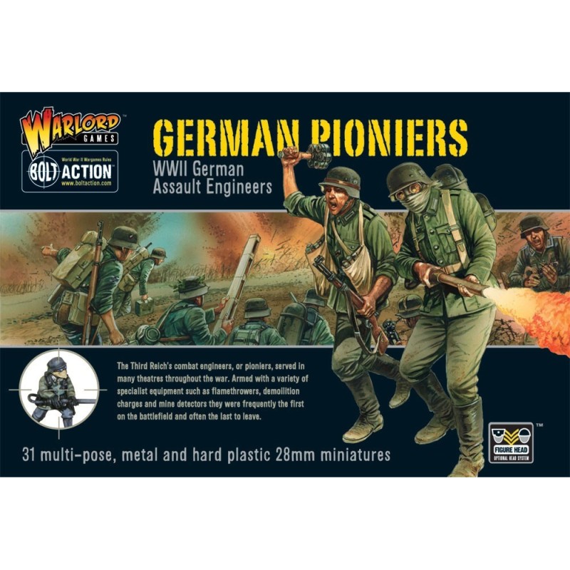 German Pioniers Assault Engineers 28mm WWII WARLORD GAMES