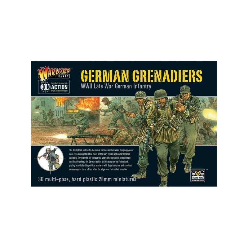 German Grenadiers Boxed set 28mm WWII WARLORD GAMES