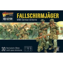 German Fallschirmjager Boxed set 28mm WWII WARLORD GAMES