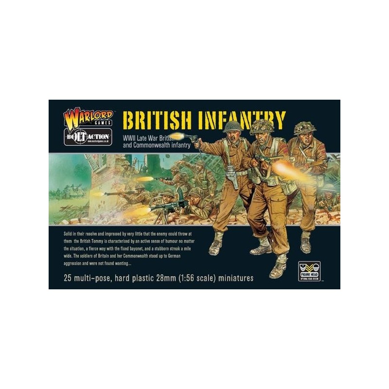 British Infantry  Boxed Set 28mm WWII WARLORD GAMES