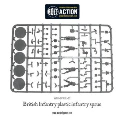 British Infantry Sprue. 28mm WWII WARLORD GAMES