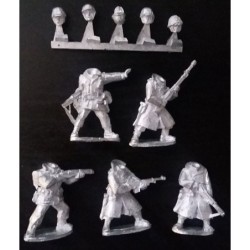 U.S. American Army Infantry Half Squad in Winter Clothing - A 28mm WWII WARLORD GAMES