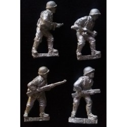 U.S. American Infantry w/Medic A 28mm WWII VICTORY FORCE