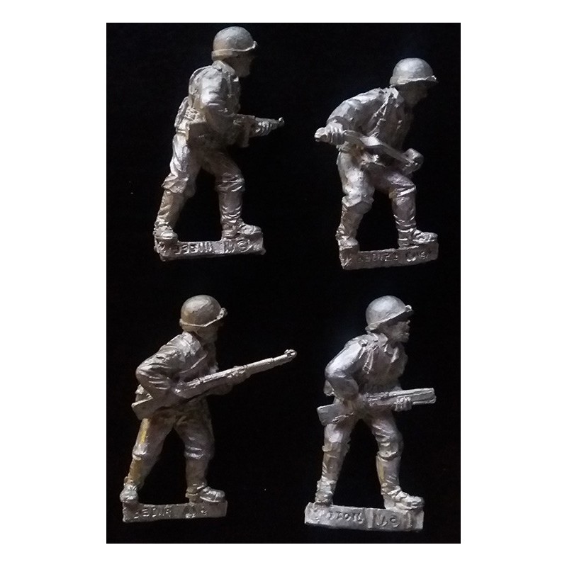 U.S. American Infantry w/Medic A 28mm WWII VICTORY FORCE