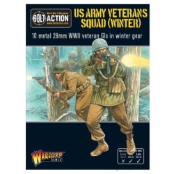 U.S. American Army Veterans Squad (Winter) 28mm WWII WARLORD GAMES