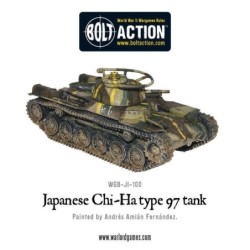 Imerpial Japanese Type 97 Chi-Ha Resin tank 28mm WWII WARLORD GAMES