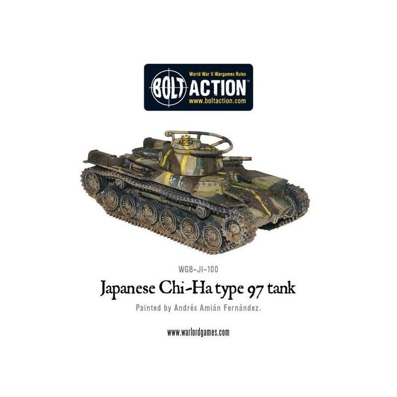 Imerpial Japanese Type 97 Chi-Ha Resin tank 28mm WWII WARLORD GAMES