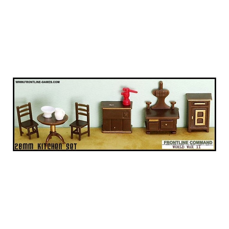 28mm Furniture - Kitchen Set