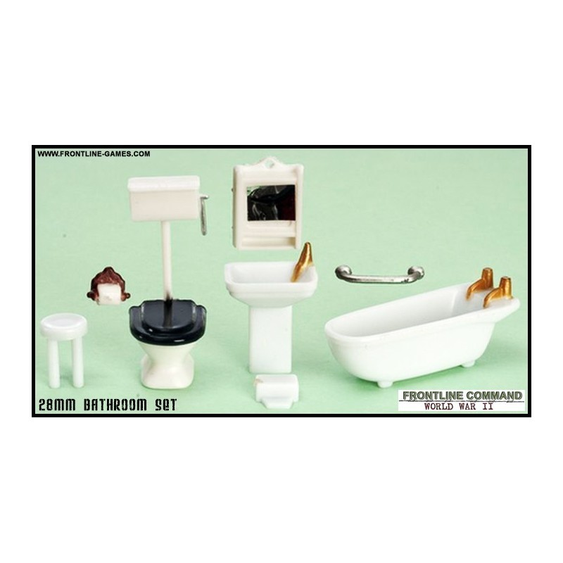 28mm Furniture - Bathroom Set