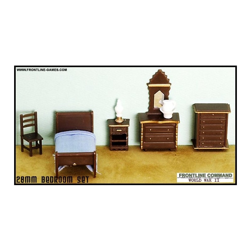 28mm Furniture - Bedroom Set