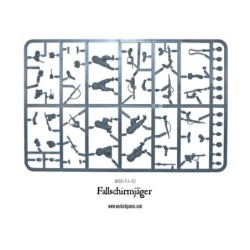 German Fallschirmjager Sprue 28mm WWII WARLORD GAMES