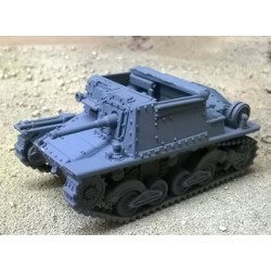 Italian Semovente 47/32 self-propelled gun 28mm WWII BLITZKRIEG MINIATURES