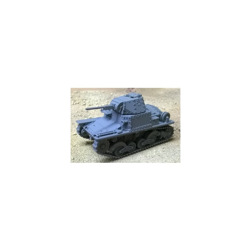 Italian Fiat L6/40 Light Tank 28mm WWII BLITZKRIEG MINIATURES