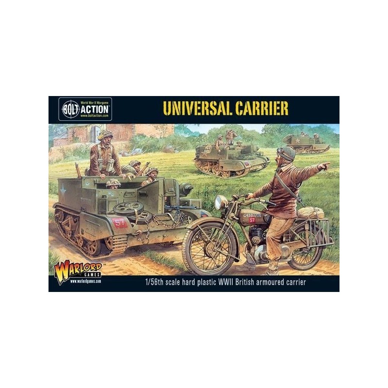 British Universal Carrier Boxed Set 28mm WWII WARLORD GAMES