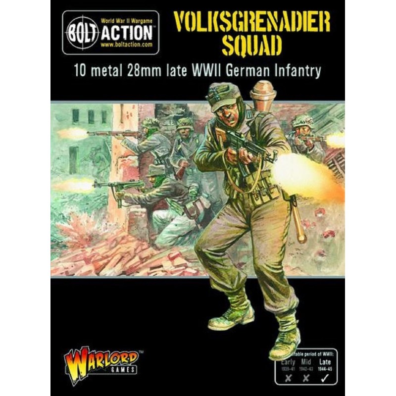 German Volksgrenadiers Squad box set 28mm WWII WARLORD GAMES