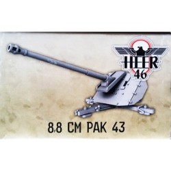 German 88mm PaK 43 Anti-tank gun 28mm WWII HEER46