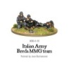 Italian Army Breda MMG 28mm WWII WARLORD GAMES