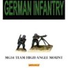 German MG34 High-angle Tripod mount 28mm WWII WARGAMES FOUNDRY