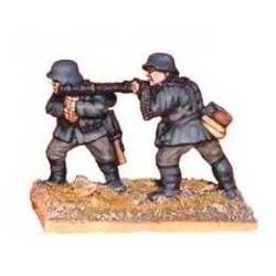 German MG34 Team Firing 28mm WWII CRUSADER MINIATURES