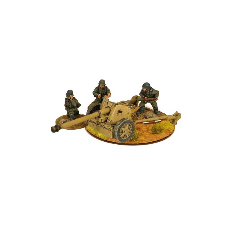 German 75mm PaK 40 Anti-tank gun 28mm WWII CRUSADER MINIATURES