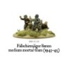 German Fallschirmjager 81mm medium mortar team 28mm WWII WARLORD GAMES