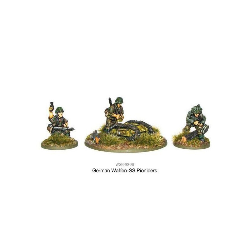 German Waffen SS Pioniers 28mm WWII WARLORD GAMES