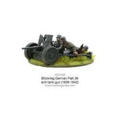 German Blitzkrieg Pak 36...