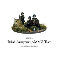 Polish Army wz.30 MMG team...