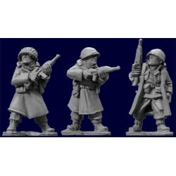 U.S. American Infantry in Greatcoats with Carbines A 28mm WWII ARTIZAN DESIGN