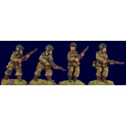 U.S. American Airborne Riflemen I 28mm WWII ARTIZAN DESIGN