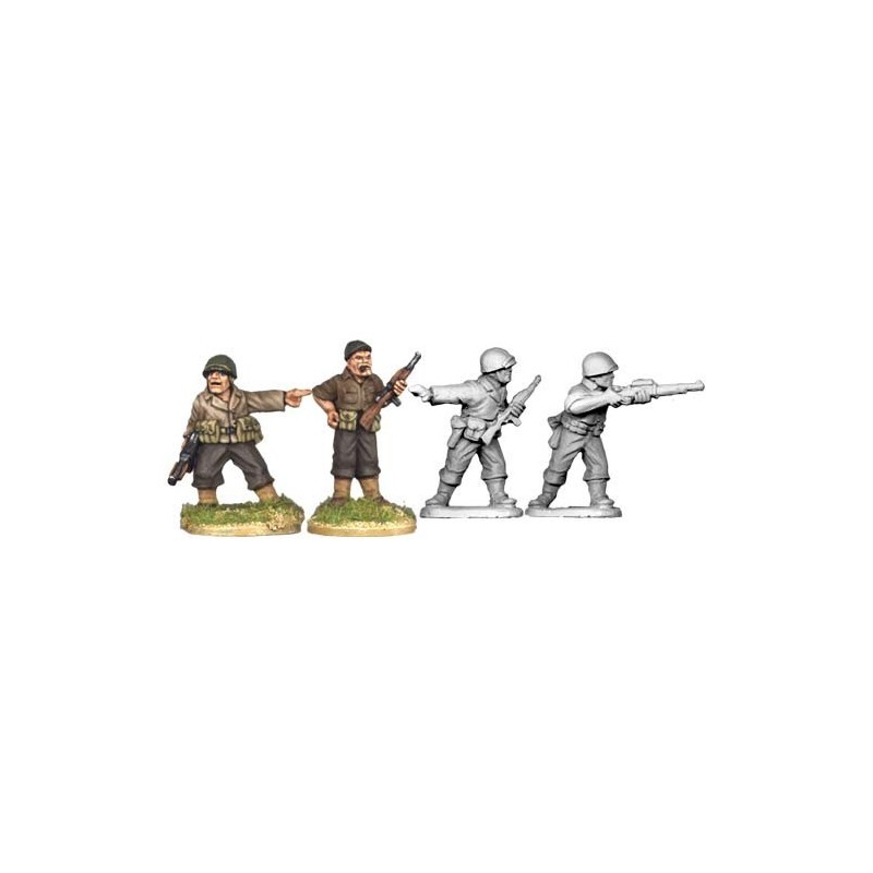 U.S. American Command 28mm WWII ARTIZAN DESIGN