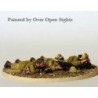 Italian Bereda LMG Team B (Prone) tropical helmets 28mm WWII PERRY MINIATURES