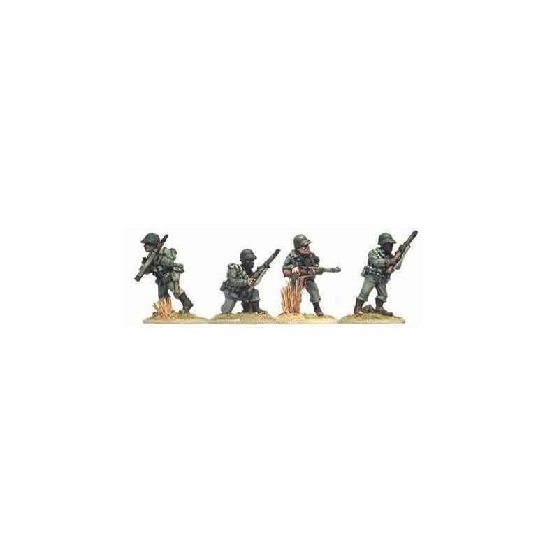 U.S. American Infantry w/Rifles I 28mm WWII BLACK TREE DESIGN